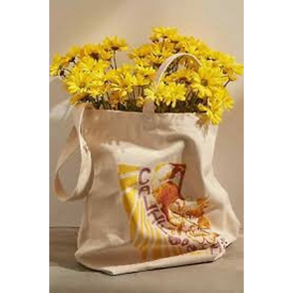 Free People California Canvas Large Tote Bag - Picture 1 of 7